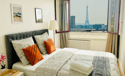Apartments in Paris for Rent with Eiffel Tower Views for the Paris Olympics 2024